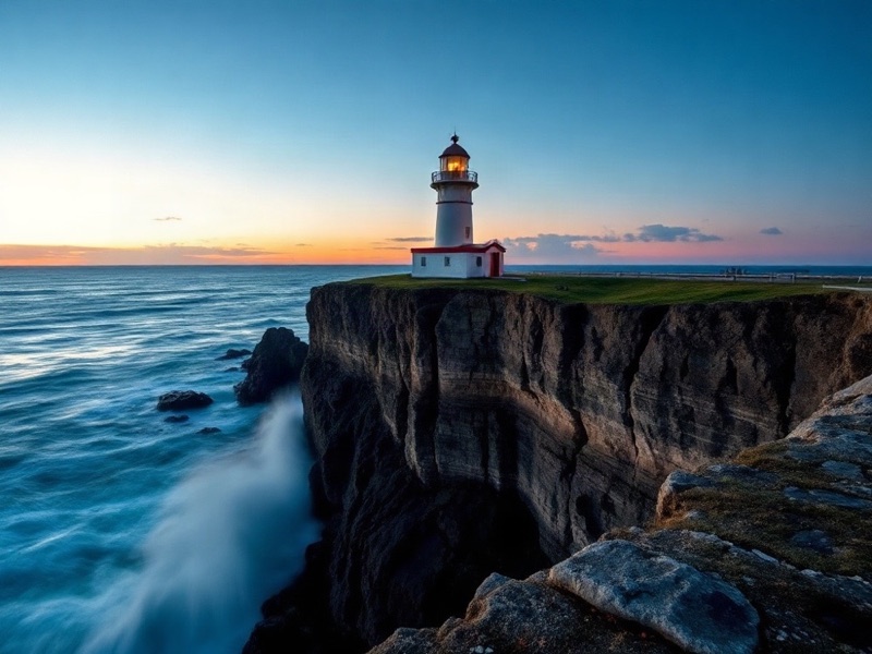 Generated photo of a lighthouse ready to download
